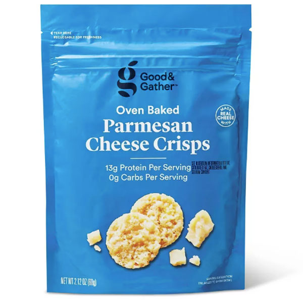 baked parmesan crisps