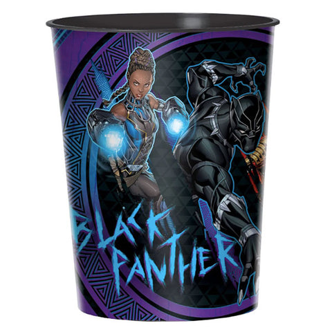 Black Panther Wakanda Forever Plastic Favor Cup, 16 oz.
