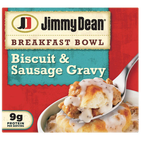 Jimmy Dean Biscuit & Sausage Gravy Breakfast Bowl, 9 oz.