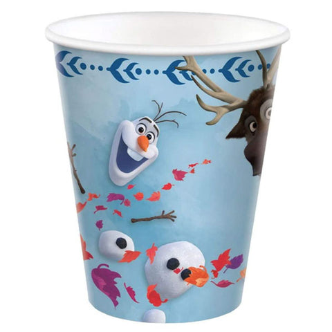Disney Frozen 2 Paper Cups - 9 oz. Multicolor Pack, 8 Count