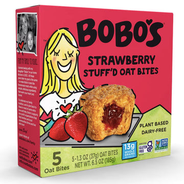 Bobo's Oat Bites, Strawberry Stuff'd, 5 Count