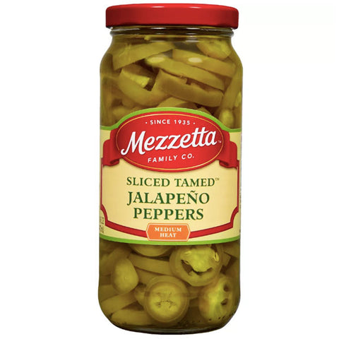 Mezzetta Deli-Sliced Tamed Jalapeno Peppers, 16oz