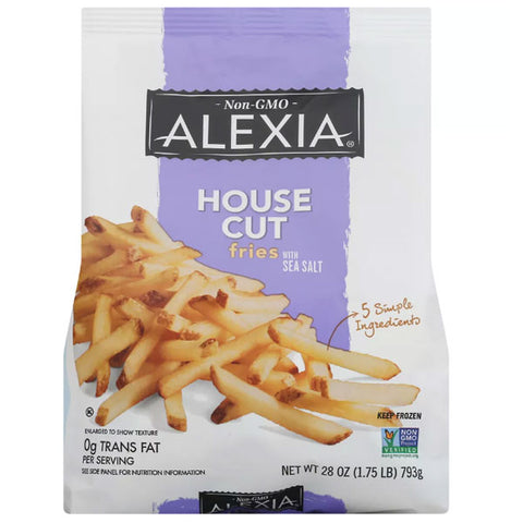 Alexia Frozen House Cut Fries, 28 oz