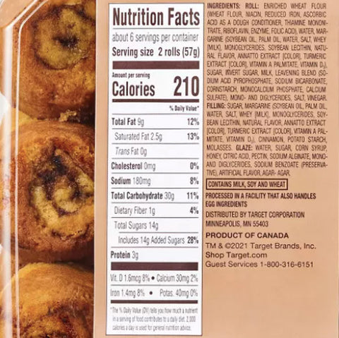 Favorite Day™ Mini Cinnamon Rolls, 12 oz