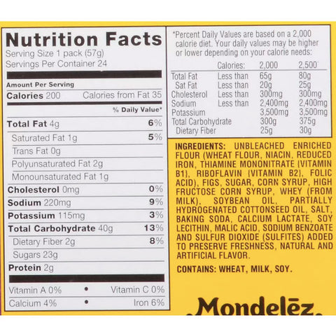 Nabisco Fig Newtons, 2 oz., 24 Count