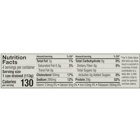 Bumble Bee Solid White Albacore Tuna in Water, 5oz, 4 Count