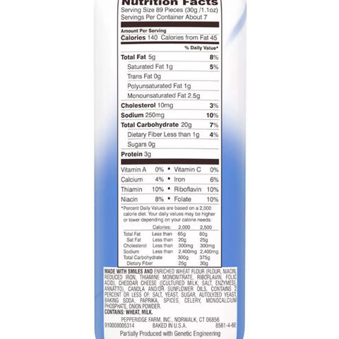 Pepperidge Farm Goldfish Baby Cheddar Crackers, 7.2 oz. - Water Butlers