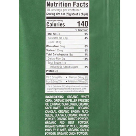 Good & Gather Organic Veggie Tortilla Chips, 10oz