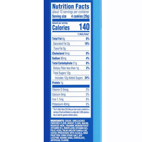 OREO Thins Chocolate Sandwich Cookies, Family Size, 11.78 oz