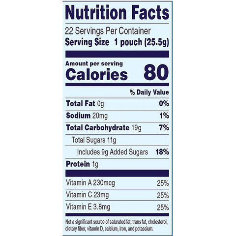 Welch's Fruit Snacks, Mixed Fruit, Value Pack, 0.9 oz, 22 Count