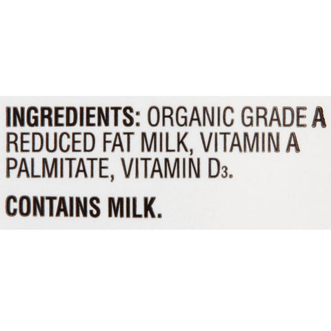 Great Value Organic 2% Reduced Fat Milk, 1 Gallon