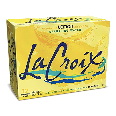 La Croix Lemon Sparkling Soda Water, 12 Ct - Water Butlers