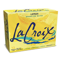 La Croix Lemon Sparkling Soda Water, 12 Ct