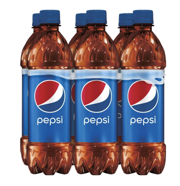 Pepsi Regular Soda 16.9 fl oz, 6 Count