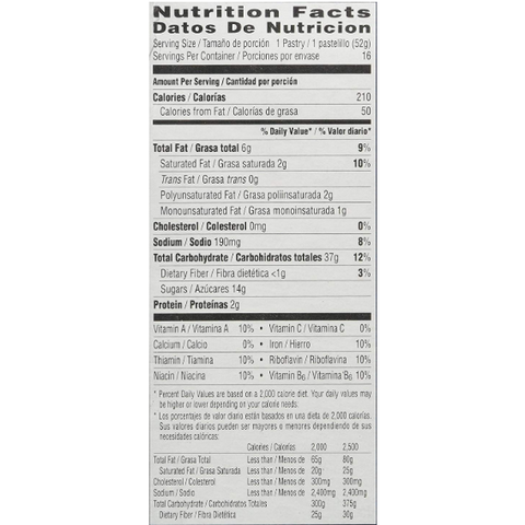 Pop Tarts Unfrosted Strawberry, 16 Ct - Water Butlers