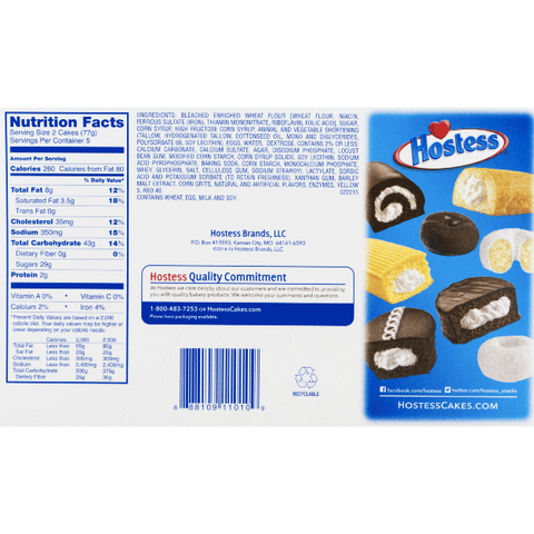 Hostess Twinkies 13.58oz, 10 Ct - Water Butlers