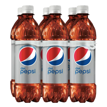 Diet Pepsi Soda 16.9 fl oz, 6 Count