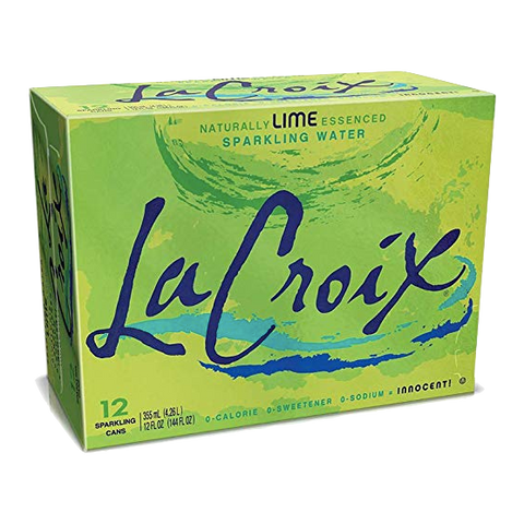 La Croix Lime Sparkling Soda Water, 12 Ct - Water Butlers