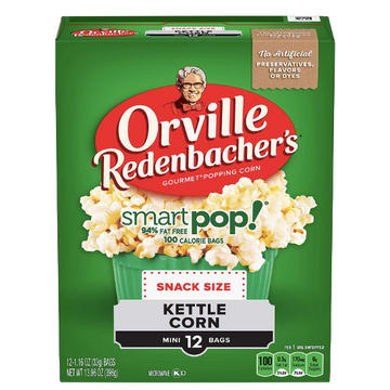 Orville Redenbachers Kettle Corn Popcorn, 12 Ct