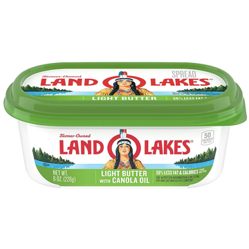 Land O Lakes Light Butter with Canola Oil 8oz.