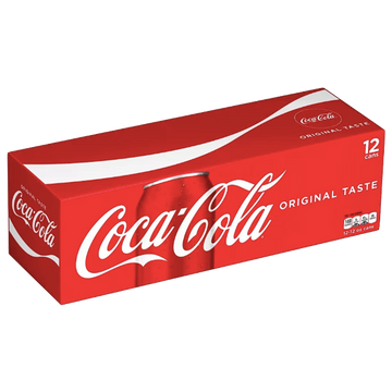 Coca-Cola Original 12 fl oz Coke Soda, 12 Pack