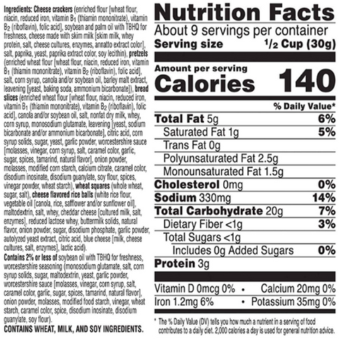 Cheez-It Baked Classic Snack Crackers Mix 10.5 oz - Water Butlers