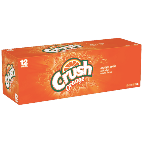 Crush Orange, 12 FL oz, 12 Ct - Water Butlers
