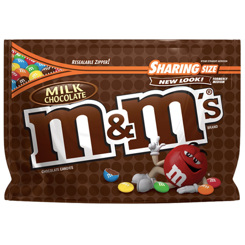 M&Ms Sharing Size, Milk Chocolate - 10.7oz - Water Butlers