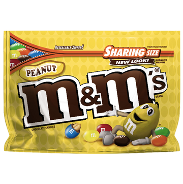 M&Ms Sharing Size, Peanut - 10.05 oz
