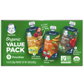 Gerber Toddler Baby Food Organic Value Pack, 9 Count