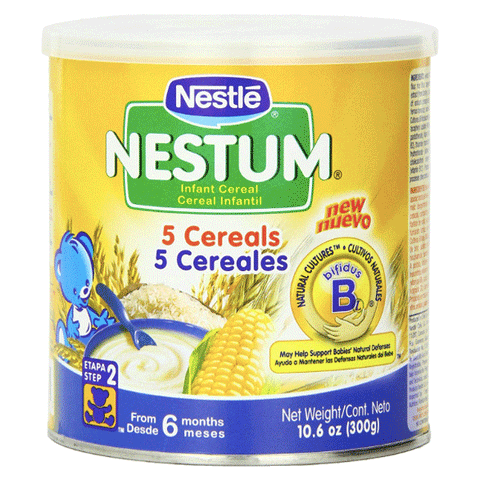 Nestle Nestum Infant Cereal 5 Cereals 10.6 oz. - Water Butlers