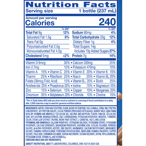 PediaSure Grow & Gain, Chocolate Shake - 6 Ct - Water Butlers