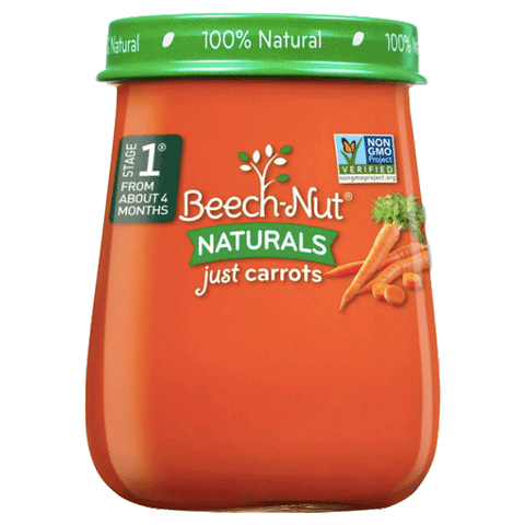 Beech-Nut Baby Food, Naturals Just Carrots, 4oz - Water Butlers