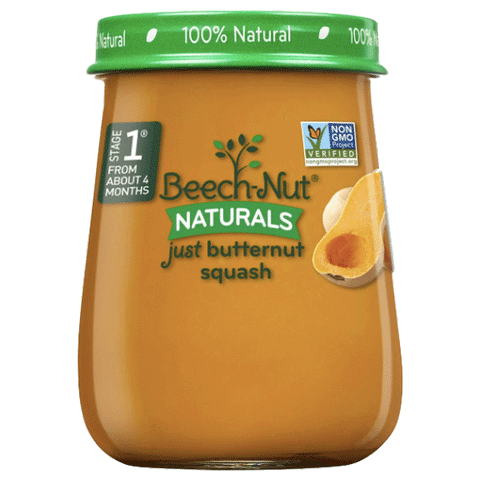 Beech-Nut Baby Food, Naturals Just Butternut Squash, 4oz - Water Butlers