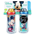 Disney Mickey Mouse Insulated Hard Spout Sippy Cups, 9oz 2 Ct
