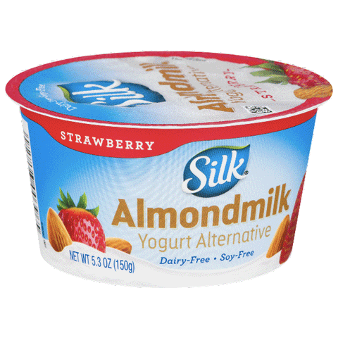 Silk Almond Milk Yogurt Strawberry - 5.3oz - Water Butlers