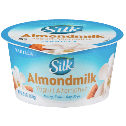 Silk Almond Milk Yogurt Vanilla - 5.3oz - Water Butlers