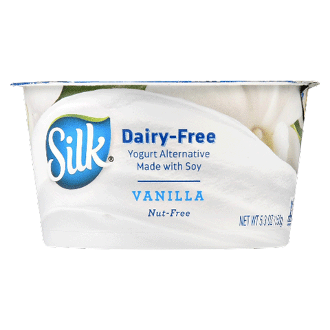 Silk Almond Milk Yogurt Nut Free Vanilla - 5.3oz - Water Butlers