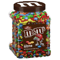 M&Ms Plastic Jar, Pantry Size, Chocolate - 62 oz