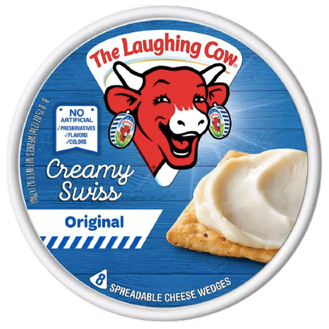 The Laughing Cow Swiss Cheese Spread, Original - 6 oz - Water Butlers