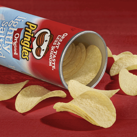 Pringles Lightly Salted Original Flavor 5.2 oz - Water Butlers