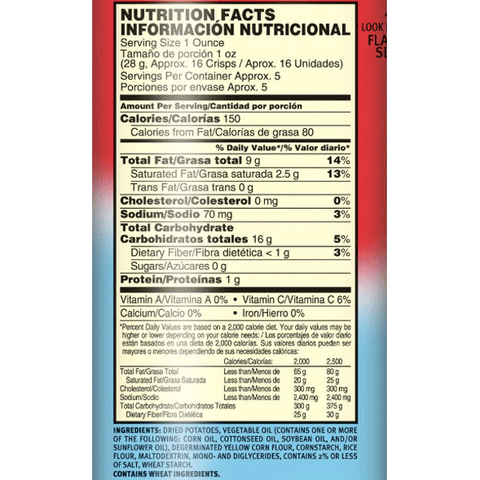 Pringles Lightly Salted Original Flavor 5.2 oz - Water Butlers