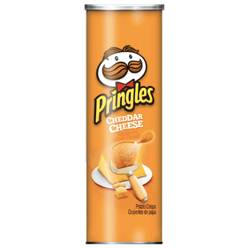 Pringles Cheddar Cheese Potato Crisps Chips 5.5 oz