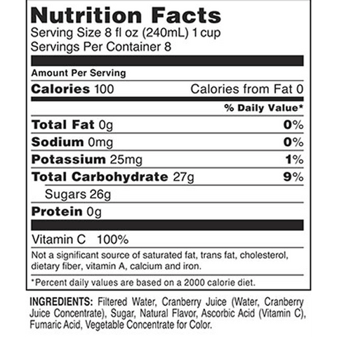 Ocean Spray Pink Cranberry Juice Cocktail, 64 Fl. Oz. - Water Butlers
