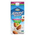 Blue Diamond Almond Breeze Unsweetened Original Almondmilk, Half Gallon