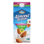 Blue Diamond Almond Breeze Unsweetened Original Almondmilk, Half Gallon - Water Butlers