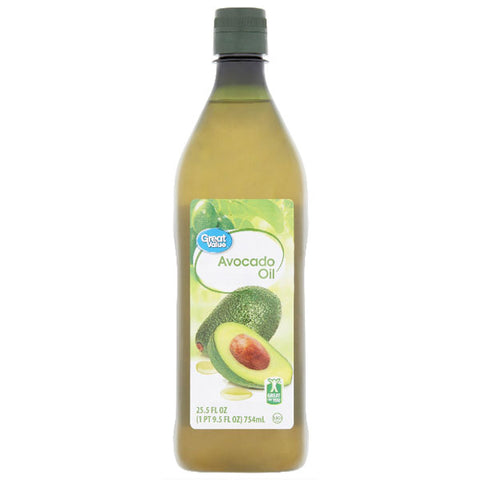Great Value Avocado Oil, 25.5 fl oz - Water Butlers