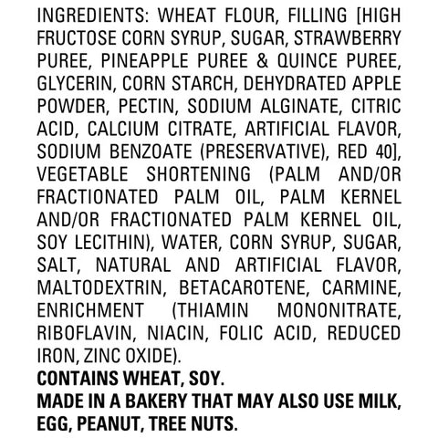 Marinela Barritas Fresa Strawberry Soft Filled Cookie Bar, 8 Count