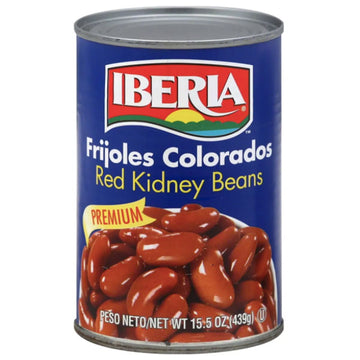 Iberia Frijoles Colrados Premium Red Kidney Beans 15.5 oz