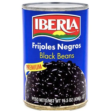 Iberia Premium Black Beans, 15.5 oz